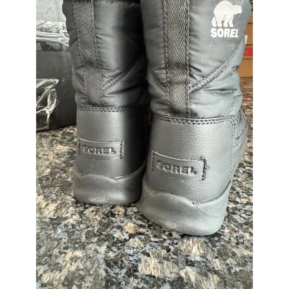 Sorel Whitney II Plus Lace‎ WP Black Quarry Waterproof Winter Boots Sz 10.5 NWB